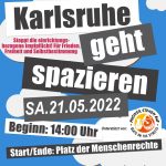 Demo - Aufzug Karlsruhe 21.05.2022