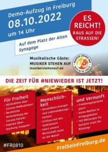 Demo - Aufzug Freiburg 08.10.2022