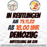 Demo - Aufzug Reutlingen 19.11.2022
